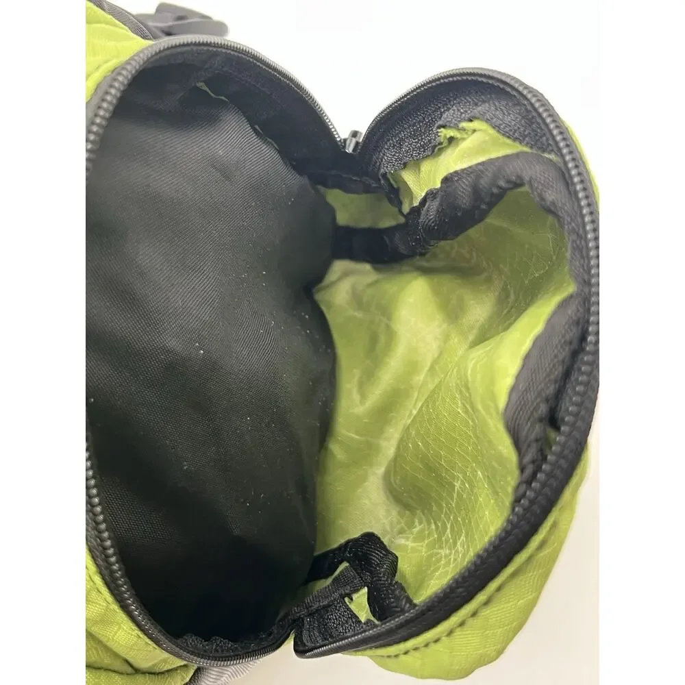 L.L.Bean Dragonfly Daypack Backpack Chartreuse Lime Green Reflective NWOT
